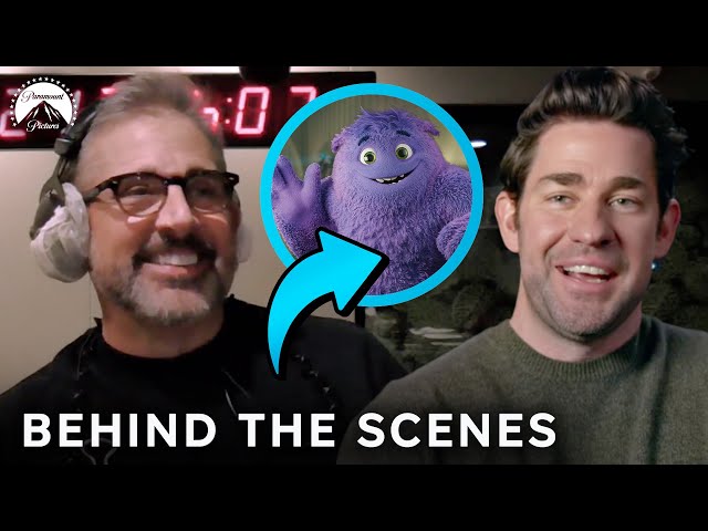 IF | Voice Actors Behind the Scenes w/ John Krasinski, Steve Carell & More! | Paramount Movies