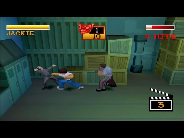 Jackie Chan Stuntmaster PS1 Gameplay - Martial Arts Action on PlayStation!