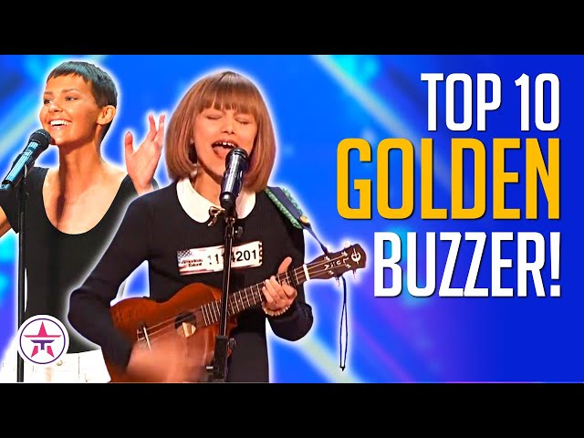 Top 10 GOLDEN BUZZER Singers EVER! Who's Your Favorite?