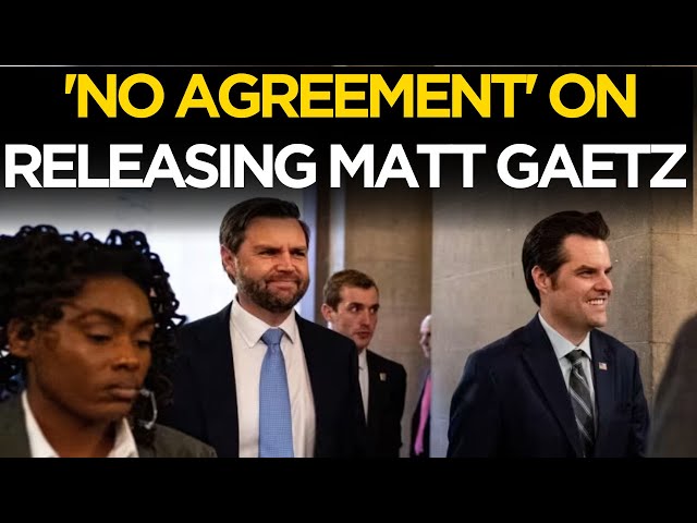 LIVE: House Ethics Committee will keep Matt Gaetz report under wraps | Capitol Hill | Donald Trump