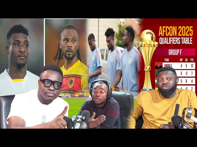 ANGOLA VS GHANA LIVE. WHY BLACKSTARS WILL QUALIFY FOR AFCON..OTTO TOLD BOYS TO..#ghana