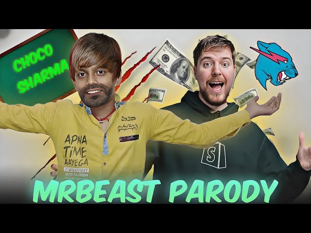 Big Youtubers Parody | ft_Choco Sharma | Mrbeast and CherryMinati #1stvideo