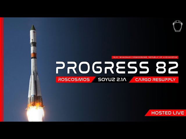 LIVE! Soyuz Progress MS-29 ISS Cargo Launch