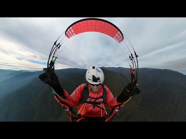 Sketchy hike and fly in the Victorian Alps. Bogdanfly lattice Single Skin.