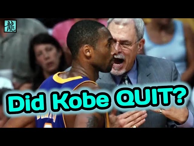 No, KOBE didn’t QUIT (reaction)