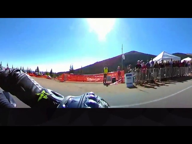 Fastest Pikes Peak International Hill Climb Speed and a 360 View