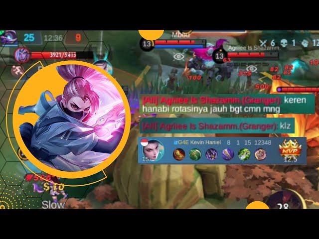 Hanabi META di EPIC! Sampe Dipuji Musuh Sendiri! MOBILE LEGENDS