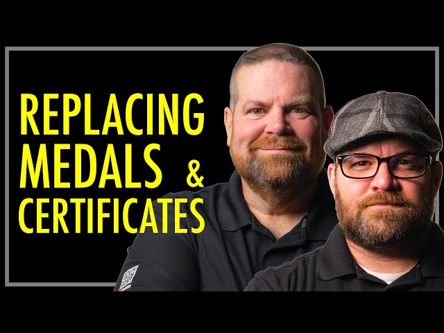 Replacing Military Medals & Certificates | theSITREP