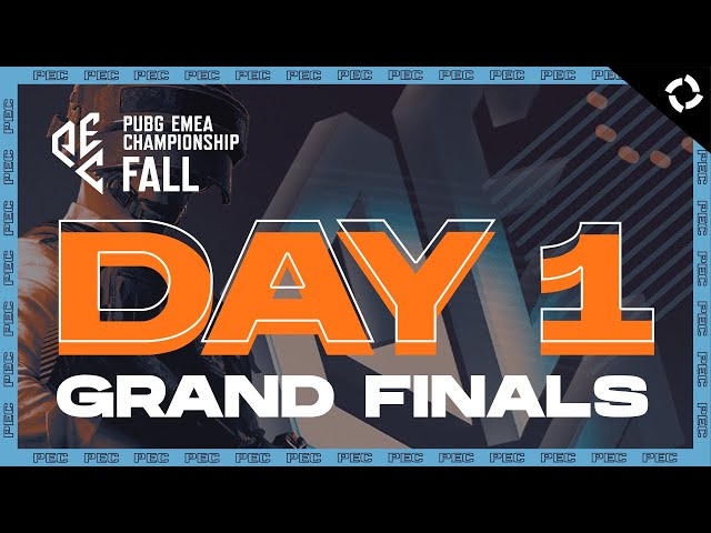 PUBG EMEA Championship: Fall // Grand Finals - Day 1