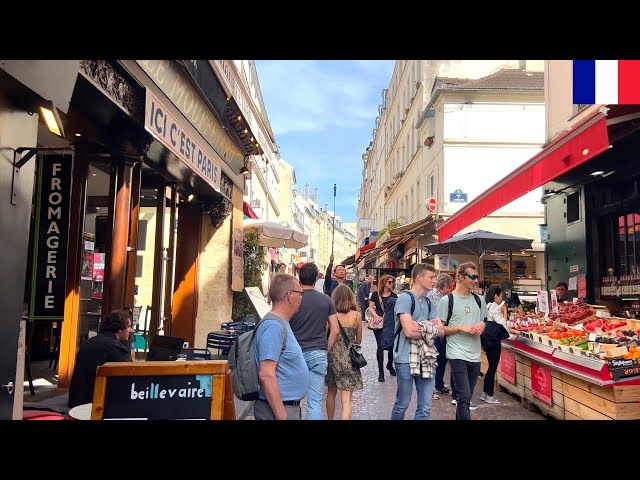 🇫🇷☀️【HDR 4K】Paris Walk - Les Gobelins to Pompidou via Saint Michel (Apr 2024)