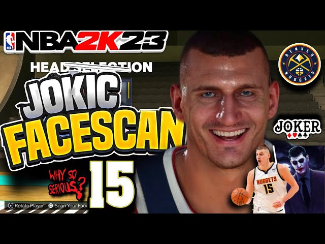 *NEW* NIKOLA JOKIC FACE CREATION IN 2K23 - 2023 NBA FINALS NIKOLA JOKIC FACE CREATION (UPDATED) PT 2