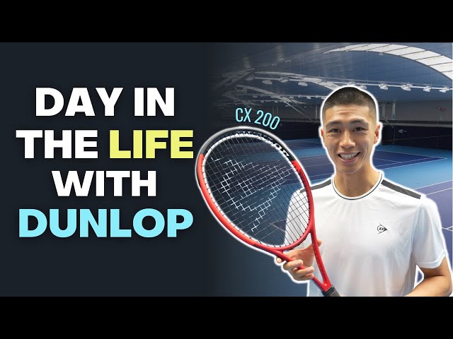 The Brand New CX 200: Dunlop Tennis Racket Photoshoot