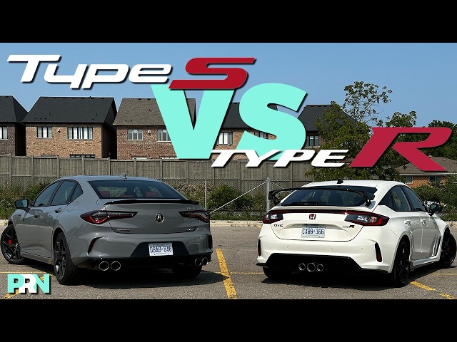 2024 Acura TLX Type S vs Honda Civic Type R | Showdown of the Turbos