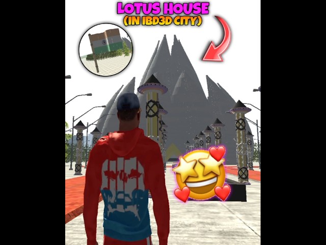 Lotus House In The City 🪷🤩 || Indian Bike Driving 3D #viral #shorts