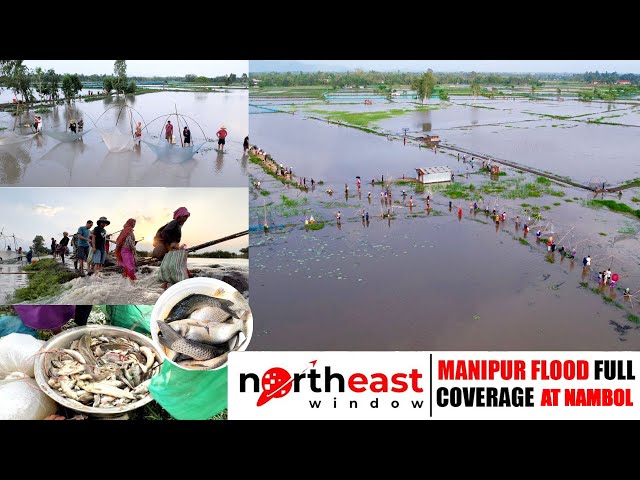 Manipur flood full coverage at Nambol | 02 | June | 2024