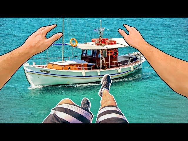 LATE FOR THE BOAT - Parkour POV in Greece