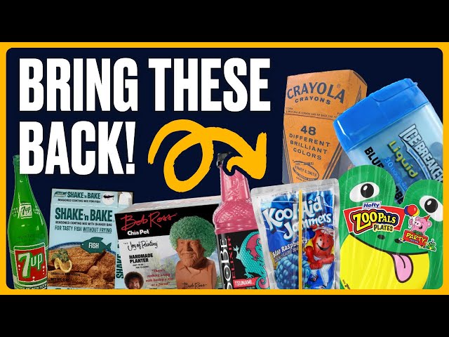 Super Nostalgic Package Designs We Should Bring Back