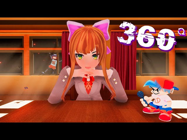 Vs Monika 360° 3D Anmation [DDLC + Friday night funkin']