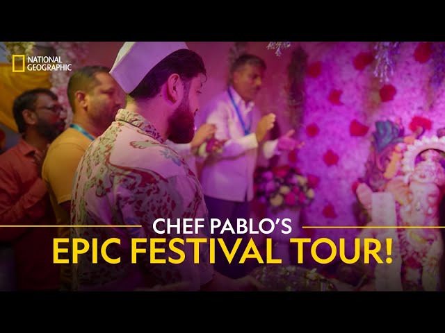 Chef Pablo’s Epic Festival Tour! | India’s Mega Festivals | हिन्दी | National Geographic