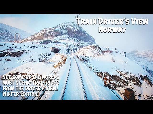 The Best Of Norway's Railway WINTER Cab Views