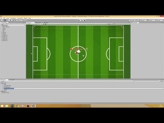 2D Football Game Make 5 Minute with Unity3d