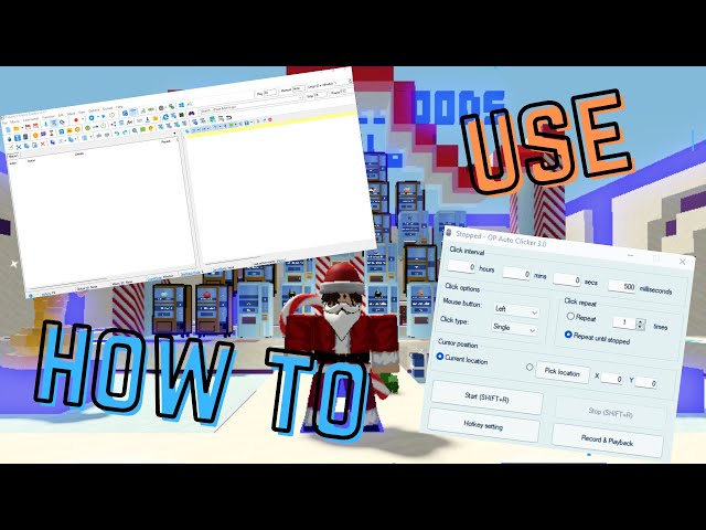 How To Use OP Auto Clicker And Pulover's Macro Creator In Roblox Islands