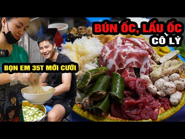 BÚN ỐC, LẨU ỐC | THÀNH QUẢ LỚN của NÀNG LỌ LEM chân chất được CHÀNG BẠCH MÃ yêu thương hết mực.