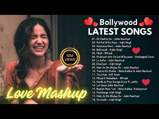 Nonstop Romantic Mashup 2024 Best Mashup of Arijit Singh, Jubin Nautiyal,Atif Aslam ,Darshan Raval