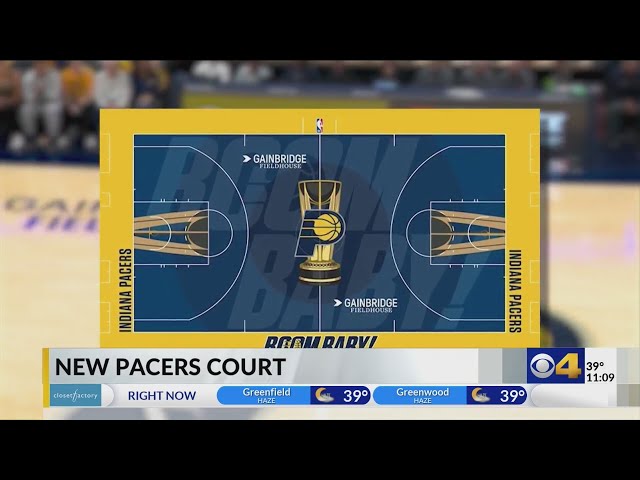 Pacers get new court for in-season tournament play