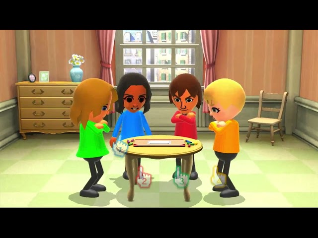 Wii Party U: Highway Rollers - Faustine VS Yuya VS Barbara VS Maximilian