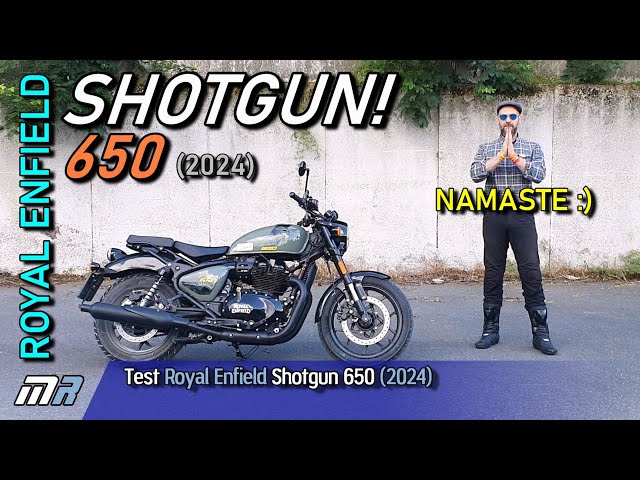 Royal Enfield Shotgun 650 (2024) - custom, sport a klasika v jednom - namaste! - motoride.sk