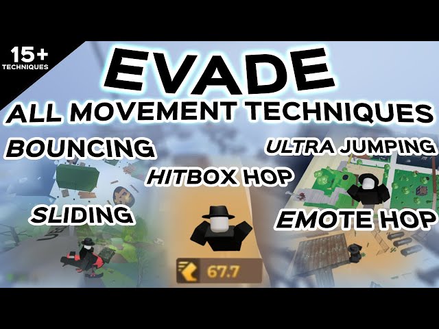 Evade | All Movement Techniques in ONE Video