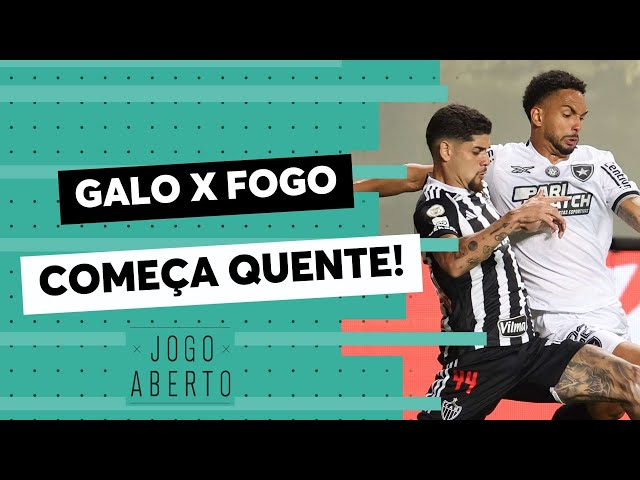 Após confusão, Denílson imagina final da Libertadores quente entre Botafogo e Atlético-MG