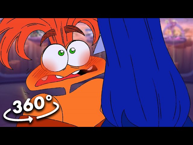 360º VR How Ennui and Anxiety Got Together┃Inside Out 2 (Intensamente 2) Comic Dub