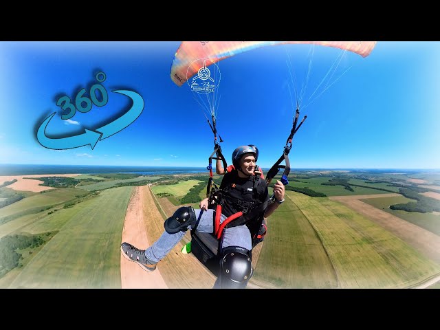 Видео 360. Экстрим Нижний Новгород #paragliding #climbing #skydiving