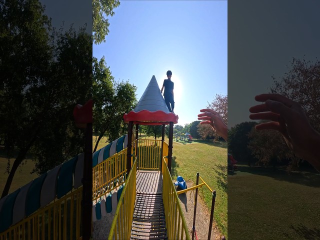 Bella ciao playground parkour climbing pov