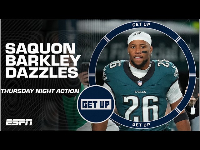 Ryan Clark thinks Saquon Barkley is having SUPER BOWL IMPACT for the Eagles?! | Get Up