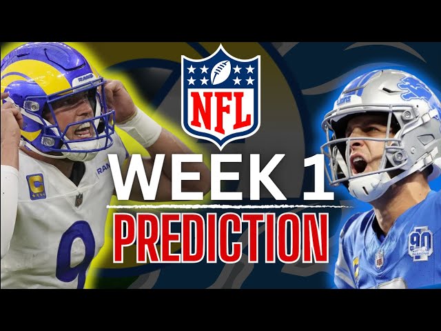 Los Angeles Rams vs Detroit Lions Picks & Predictions - Sunday Night Football Picks Week 1