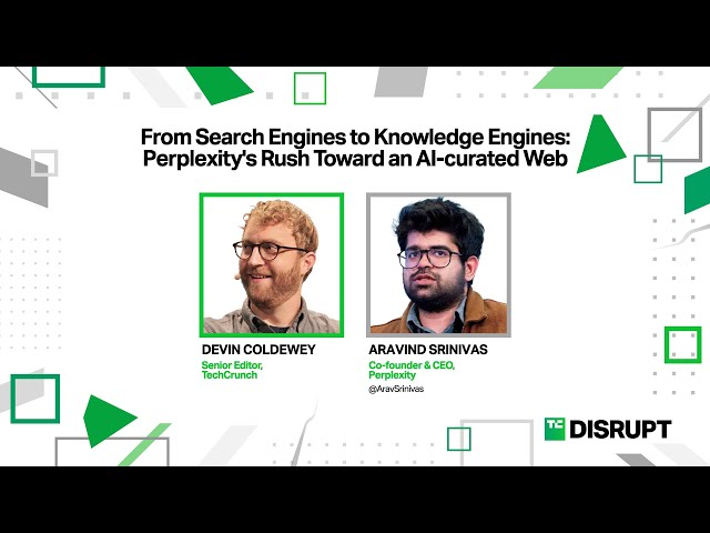 Perplexity CEO Aravind Srinivas on the rush toward an AI-curated web | TechCrunch Disrupt 2024