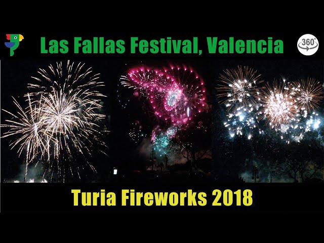 Fireworks in the Turia (360 VR Experience, #LasFallasVR)