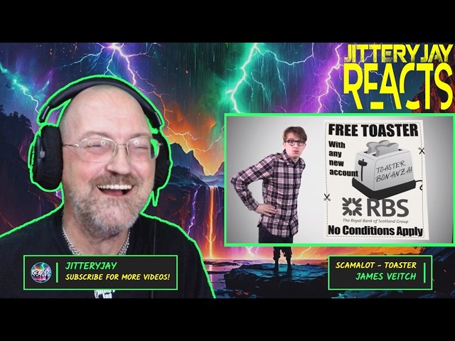 James Veitch - Scamalot - Toaster -  Reaction