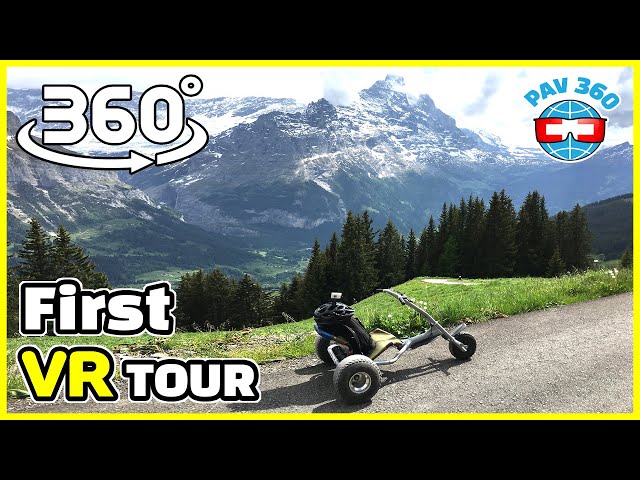 Switzerland tourism | Grindelwald-First in Switzerland 360 VR tour