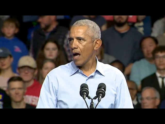 Barack Obama full speech at Kamala Harris campaign rally in Wisconsin