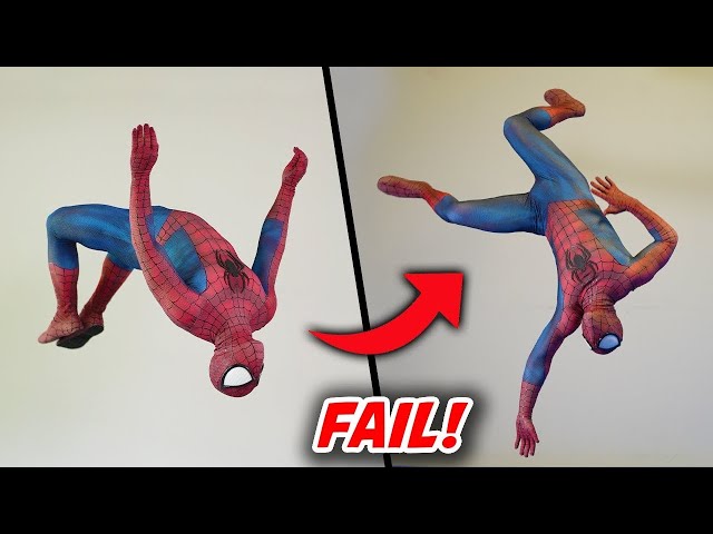 Superhero PARKOUR Fails In Real Life (Spiderman, Mario and more!)