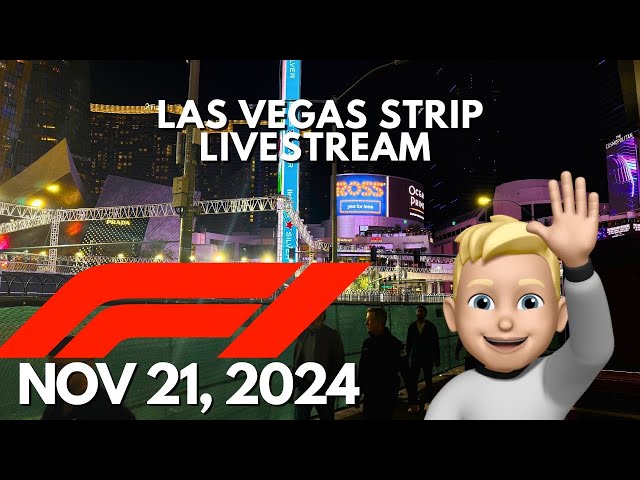 FIRST NIGHT OF F1 LAS VEGAS GRAND PRIX 2024 LIVESTREAM