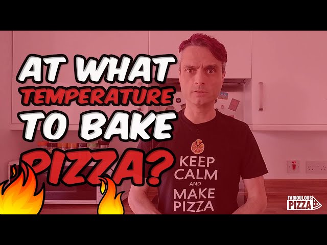 At what temperature to bake pizza? 🌡️ How hot oven for pizza?