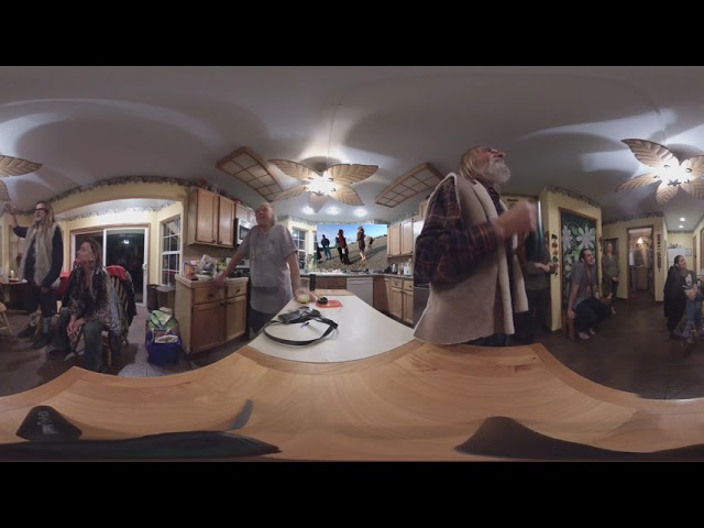 Embedding 4K video into a 360 5.7K movie