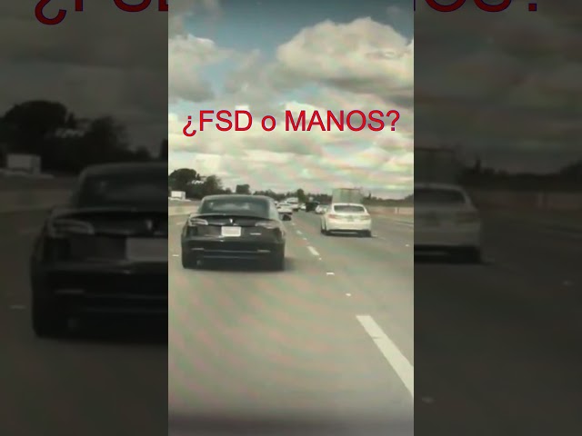 ¿FSD TESLA o MANOS?