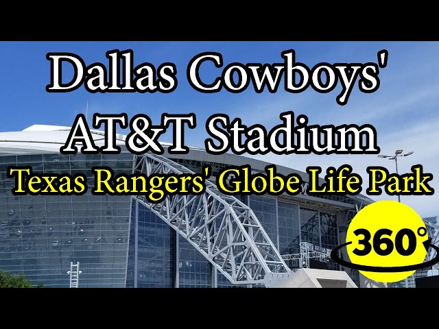 360° Video | Huuuuuge Stadium! Dallas Cowboys' AT&T Stadium | Arlington Texas