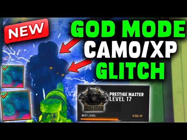 NEW MASTER PRESTIGE GLITCH / CAMO GLITCH! BO6 NEW ZOMBIES BOT LOBBY AFTER PATCH! BO6 BEST GLITCH!